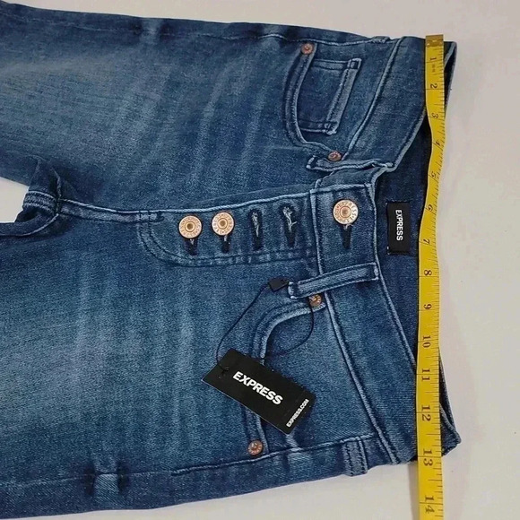 Express Skinny Mid Rise Jeans - Picture 7 of 12